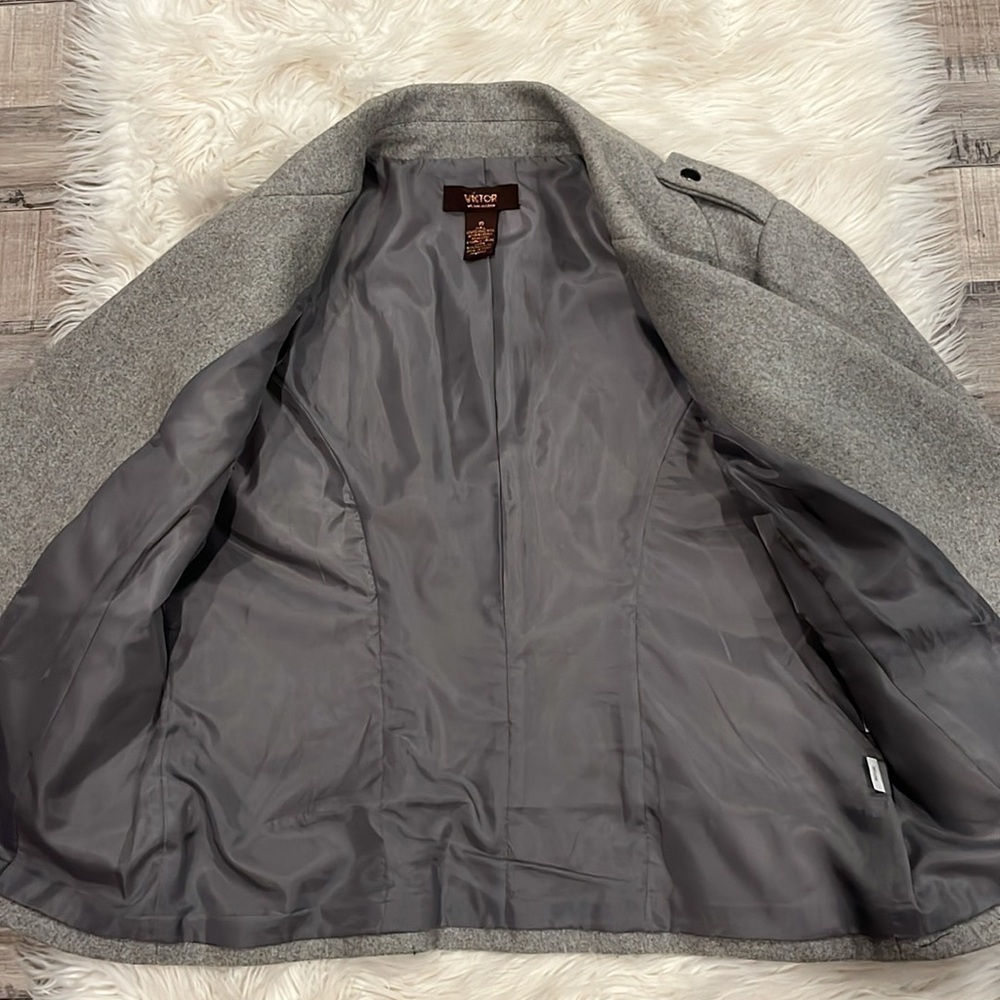 NWOT Victor Alfaro recycled wool moto jacket 10 - Picture 7 of 7